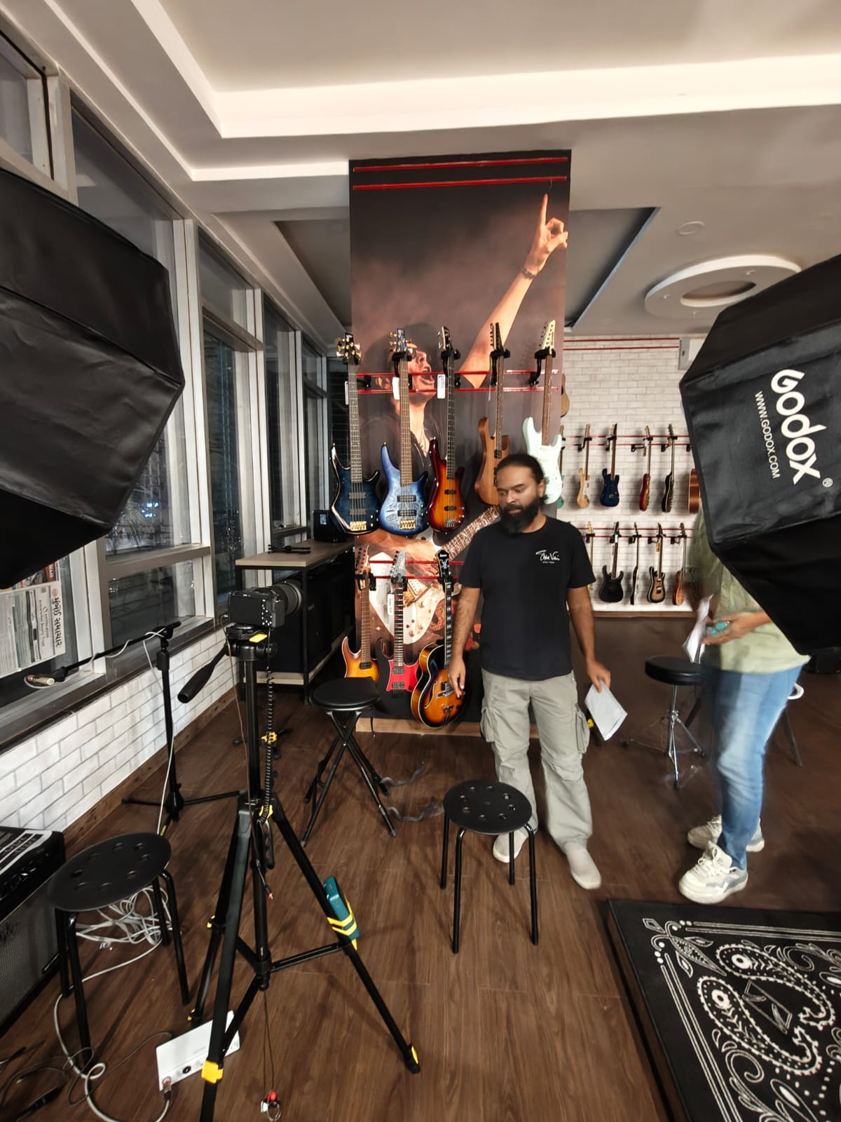 Music store content production